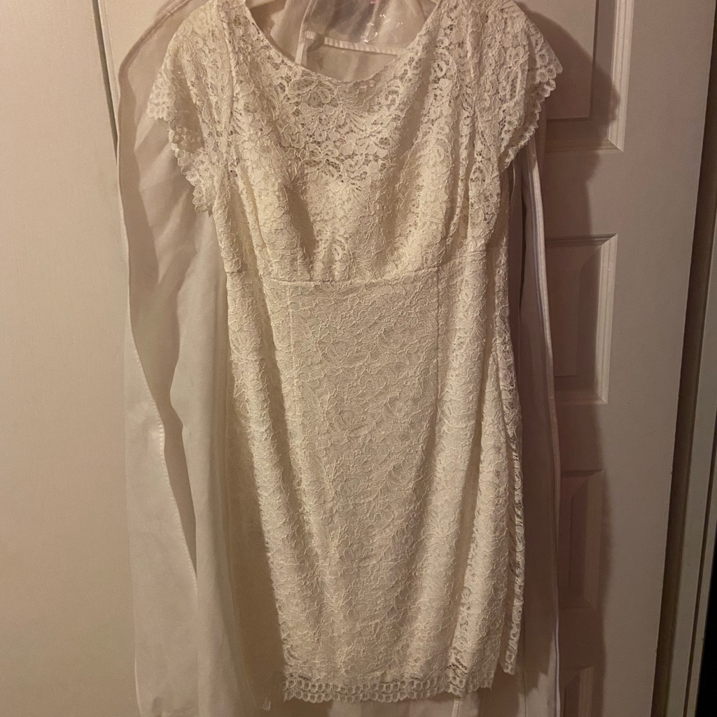Wedding Dress Lace White David’s Bridal